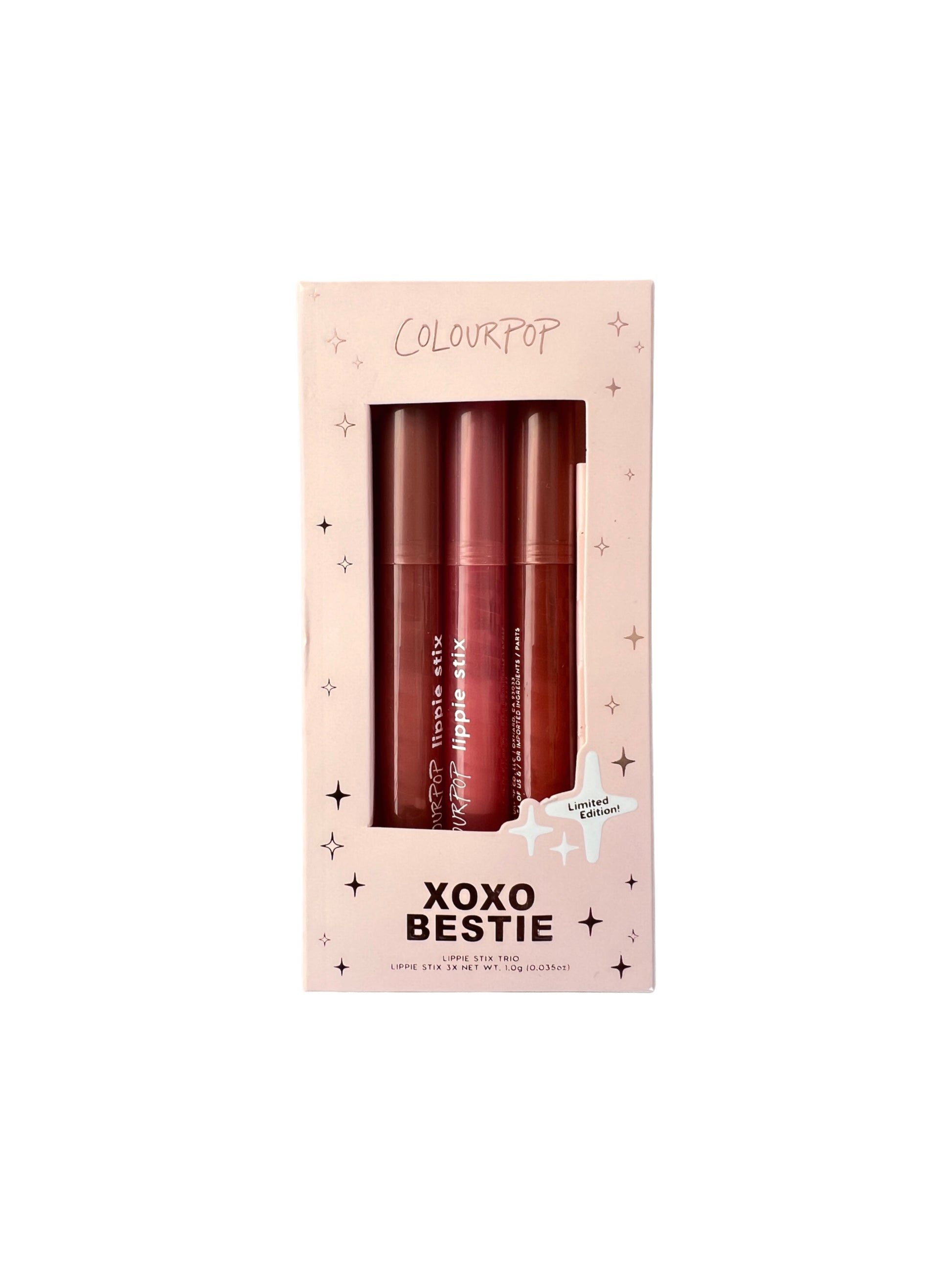 XOXO Bestie Lippie Stix Trio